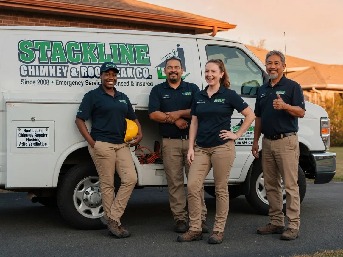 Chimney flashing repair company in Cyclone, PA
